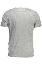 Timberland Gray Cotton Men Men's T-Shirt