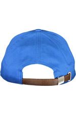 La Martina Blue Cotton Men Men's Cap