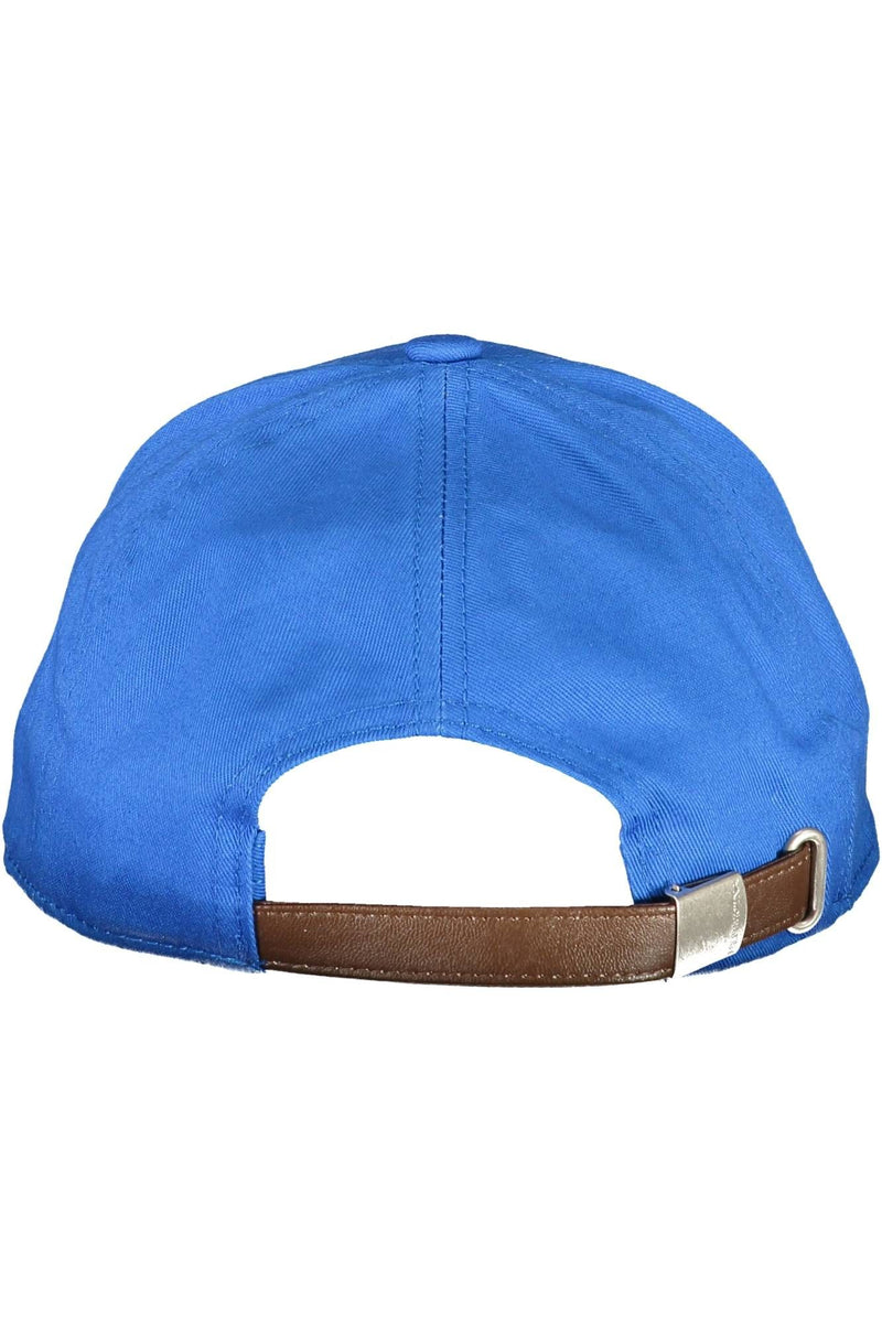 La Martina Blue Cotton Men Men's Cap