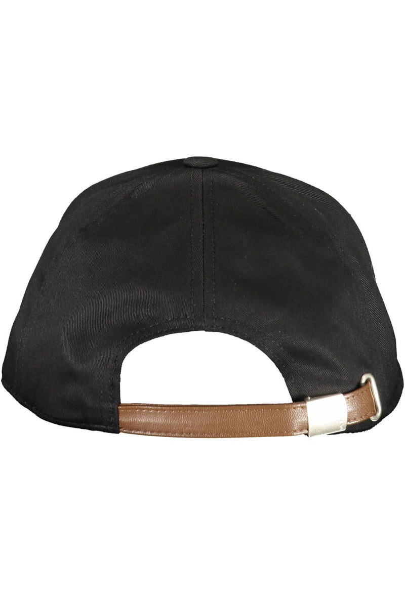 La Martina Black Cotton Men Men's Cap