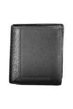 Tommy Hilfiger Black Leather Men Men's Wallet