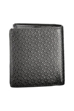 Tommy Hilfiger Black Leather Men Men's Wallet