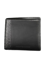 Tommy Hilfiger Black Leather Men Men's Wallet