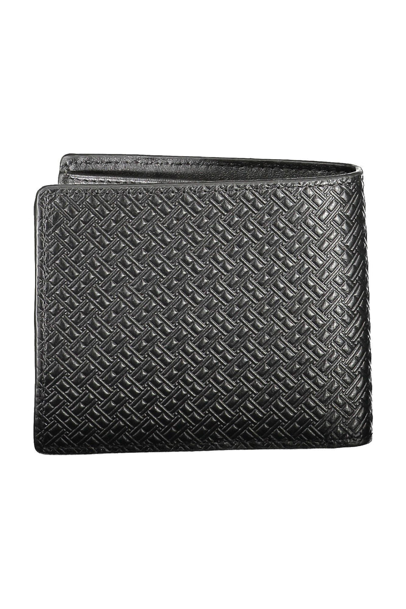 Tommy Hilfiger Black Leather Men Men's Wallet