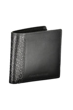 Tommy Hilfiger Black Leather Men Men's Wallet