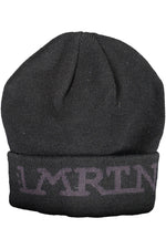 La Martina Black Acrylic Men Men's Cap