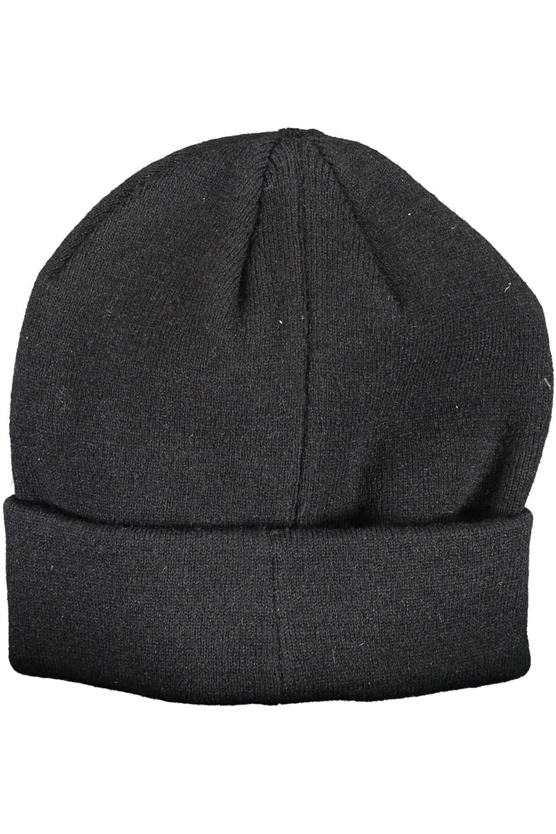 La Martina Black Acrylic Men Men's Cap