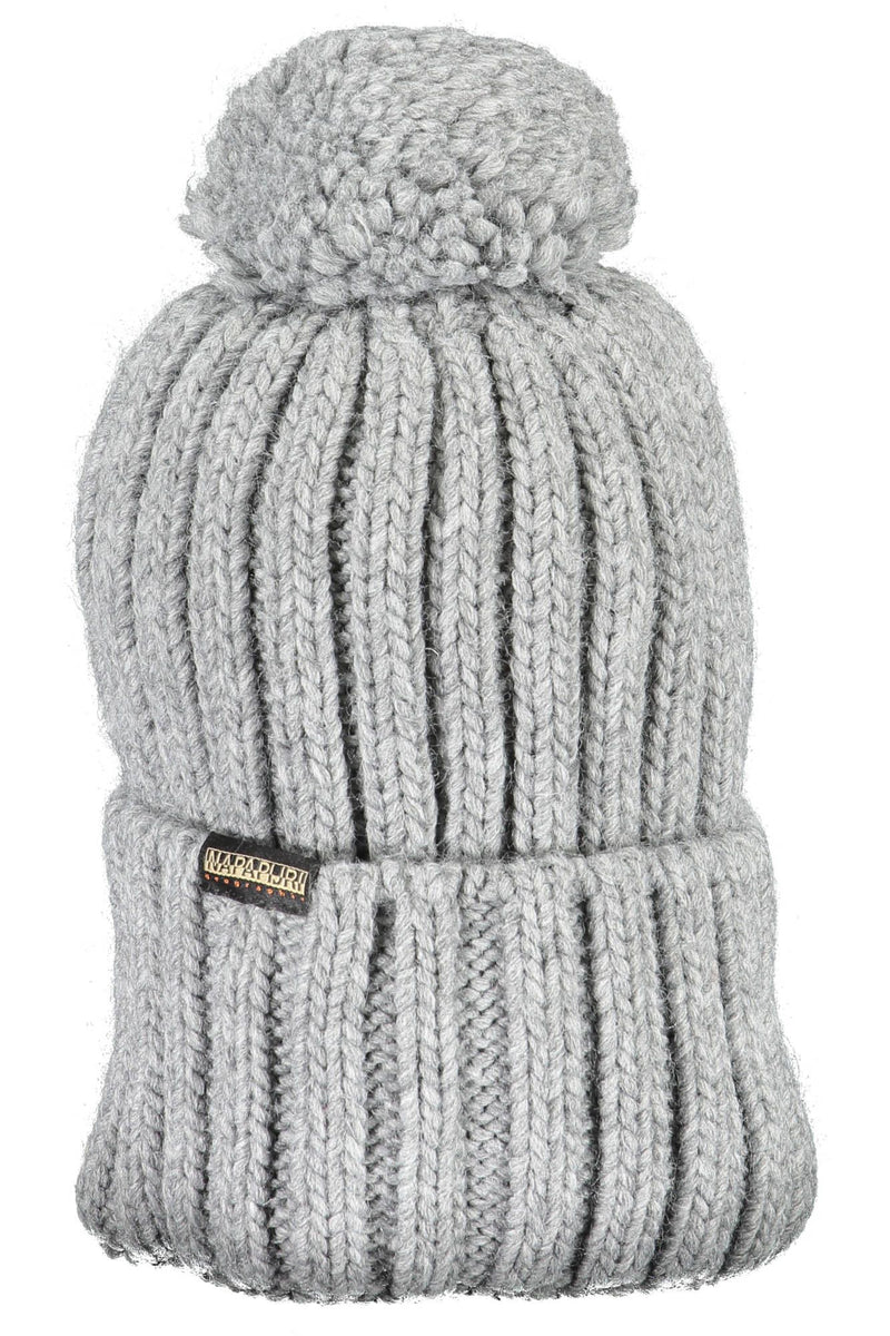 Napapijri Gray Acrylic Men Men's Hat