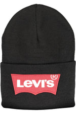 Levi's Black Acrylic Men Men's Cap