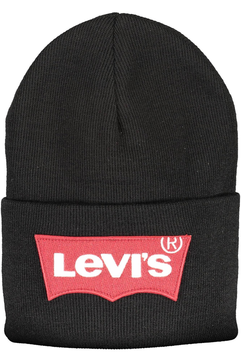 Levi's Black Acrylic Men Men's Cap