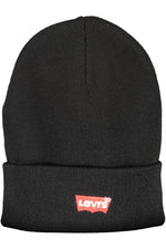 Levi's Black Acrylic Men Men's Cap