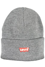 Levi's Gray Acrylic Men Men's Cap