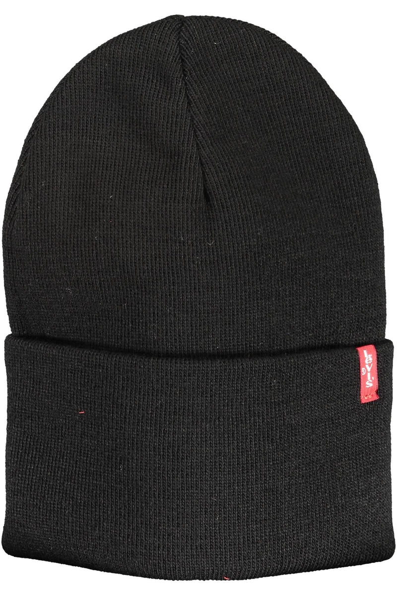 Levi's Black Acrylic Men Men's Cap