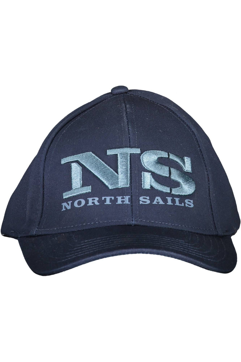 North Sails Blue Cotton Men Men's Cap