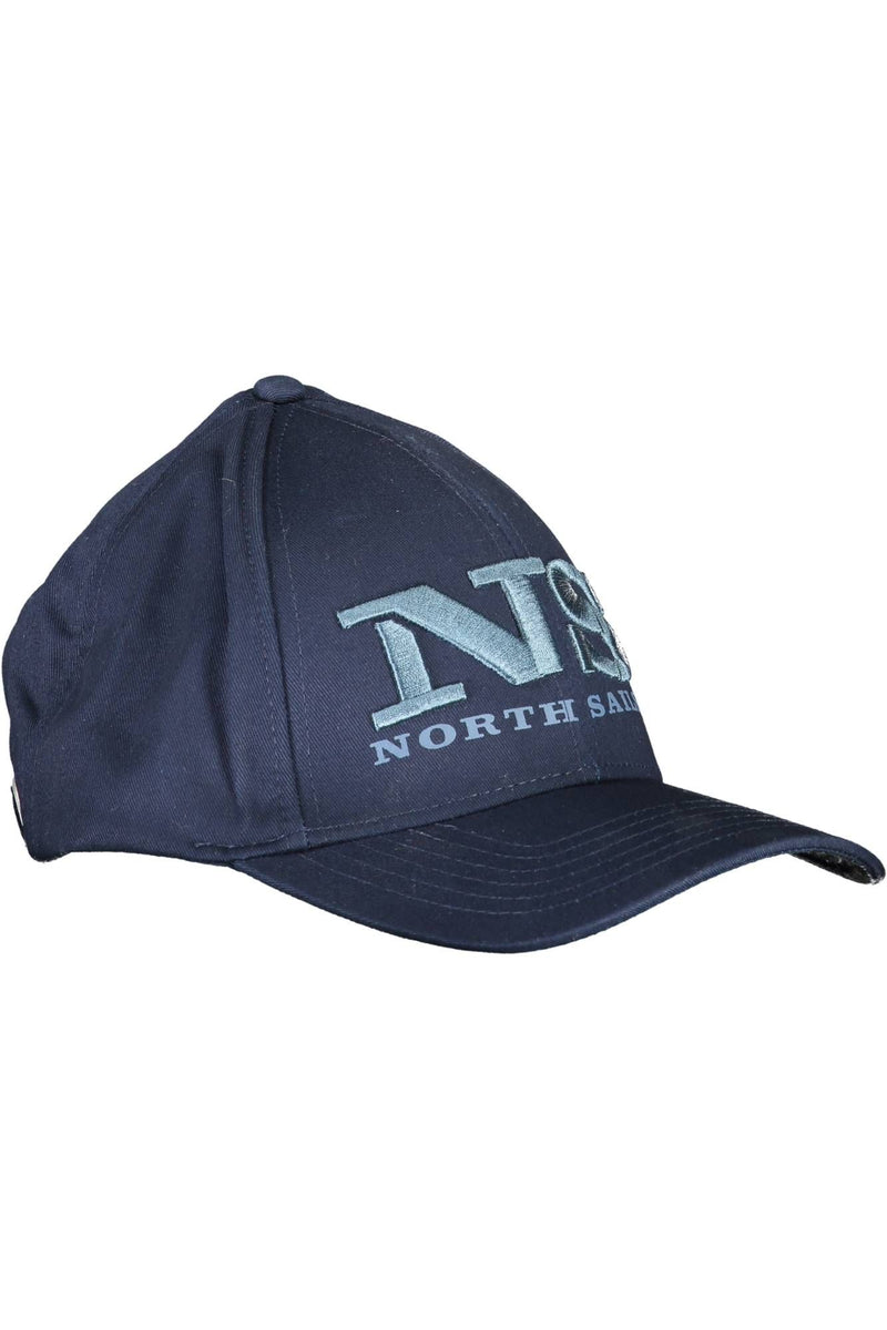 North Sails Blue Cotton Men Men's Cap