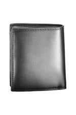 Tommy Hilfiger Black Leather Men Men's Wallet