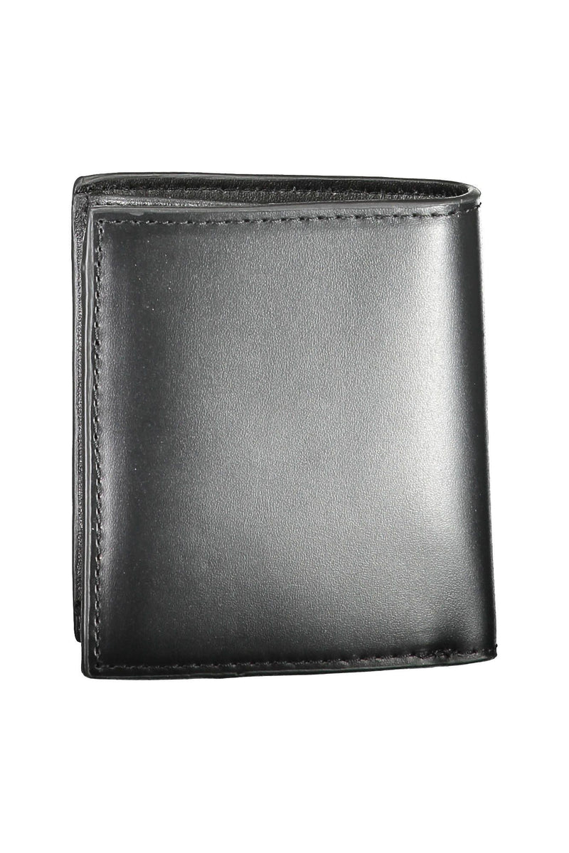 Tommy Hilfiger Black Leather Men Men's Wallet