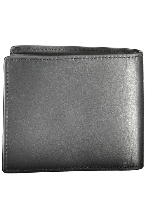 Tommy Hilfiger Black Leather Men Men's Wallet