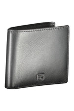 Tommy Hilfiger Black Leather Men Men's Wallet