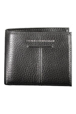 Tommy Hilfiger Black Leather Men Men's Wallet