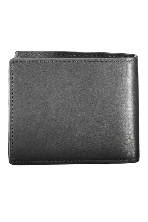 Tommy Hilfiger Black Leather Men Men's Wallet