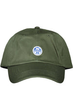 North Sails Green Cotton Men Men's Cap