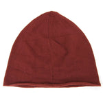 NEW Authentic Bottega Veneta Merinos Wool Beanie Hat Dark Red