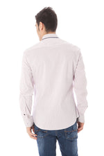 Costume National Pink Cotton Men Men's Shirt