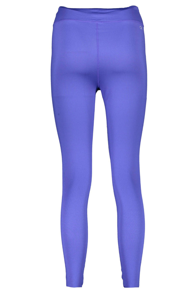 Calvin Klein Blue Polyester Women Women's Legging