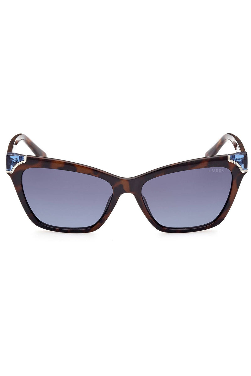 Guess Jeans Black Injected Unisex Women's Sunglass