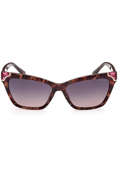 Guess Jeans Brown Injected Women Women's Sunglass