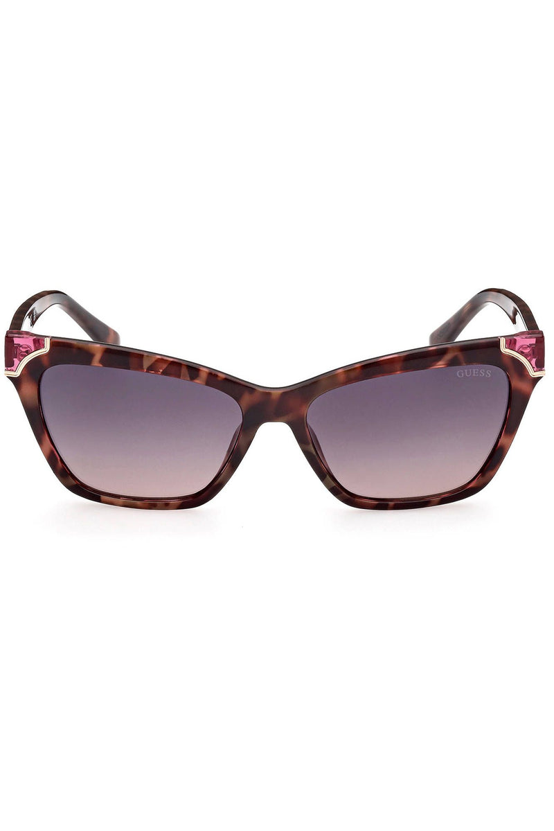 Guess Jeans Brown Injected Women Women's Sunglass