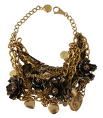 Dolce & Gabbana Sicilian Glamour Gold Statement Women's Necklace