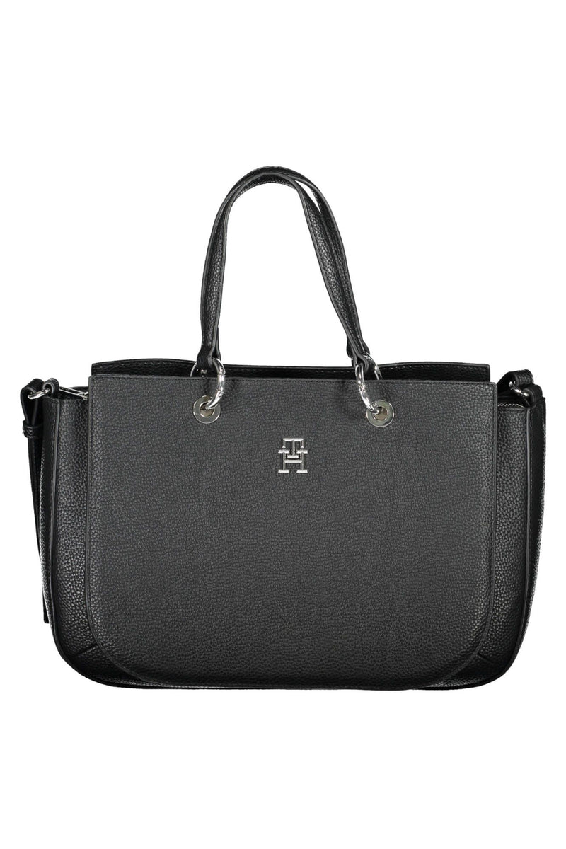 Tommy Hilfiger Black Polyethylene Women Women's Handbag