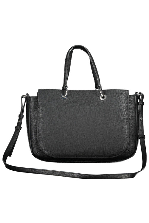 Tommy Hilfiger Black Polyethylene Women Women's Handbag