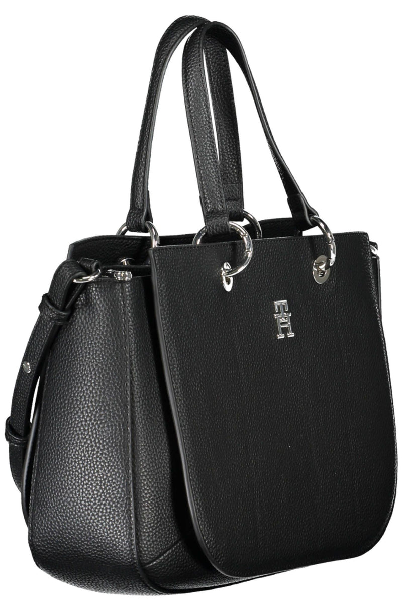 Tommy Hilfiger Black Polyethylene Women Women's Handbag