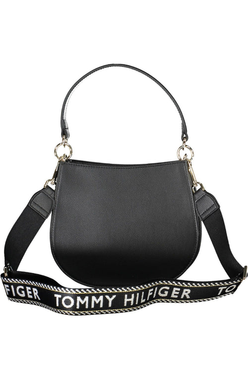 Tommy Hilfiger Black Polyester Women Women's Handbag