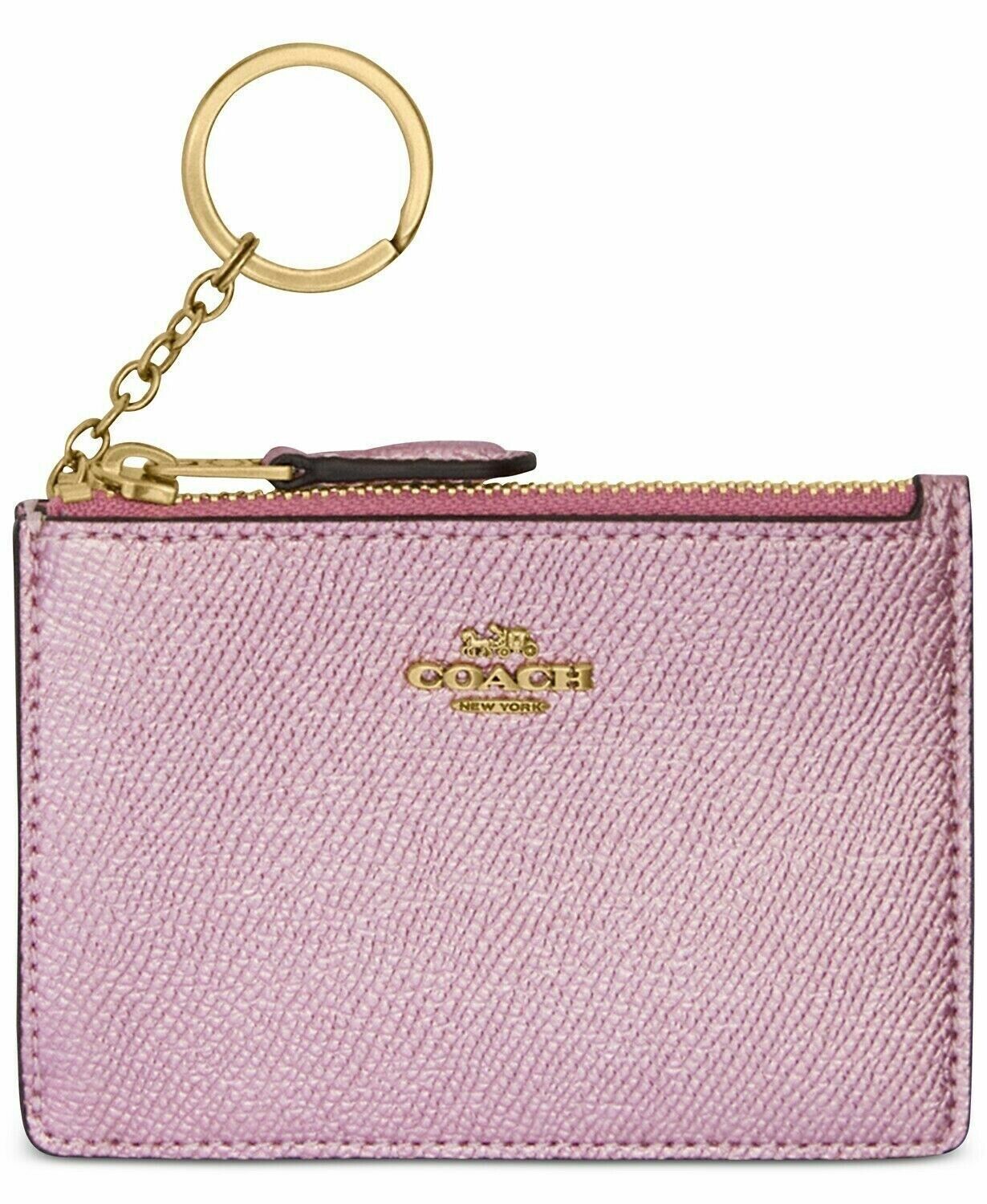 Coach Hot Pink Shoulder Bag With Logo Charm Tag Attached 