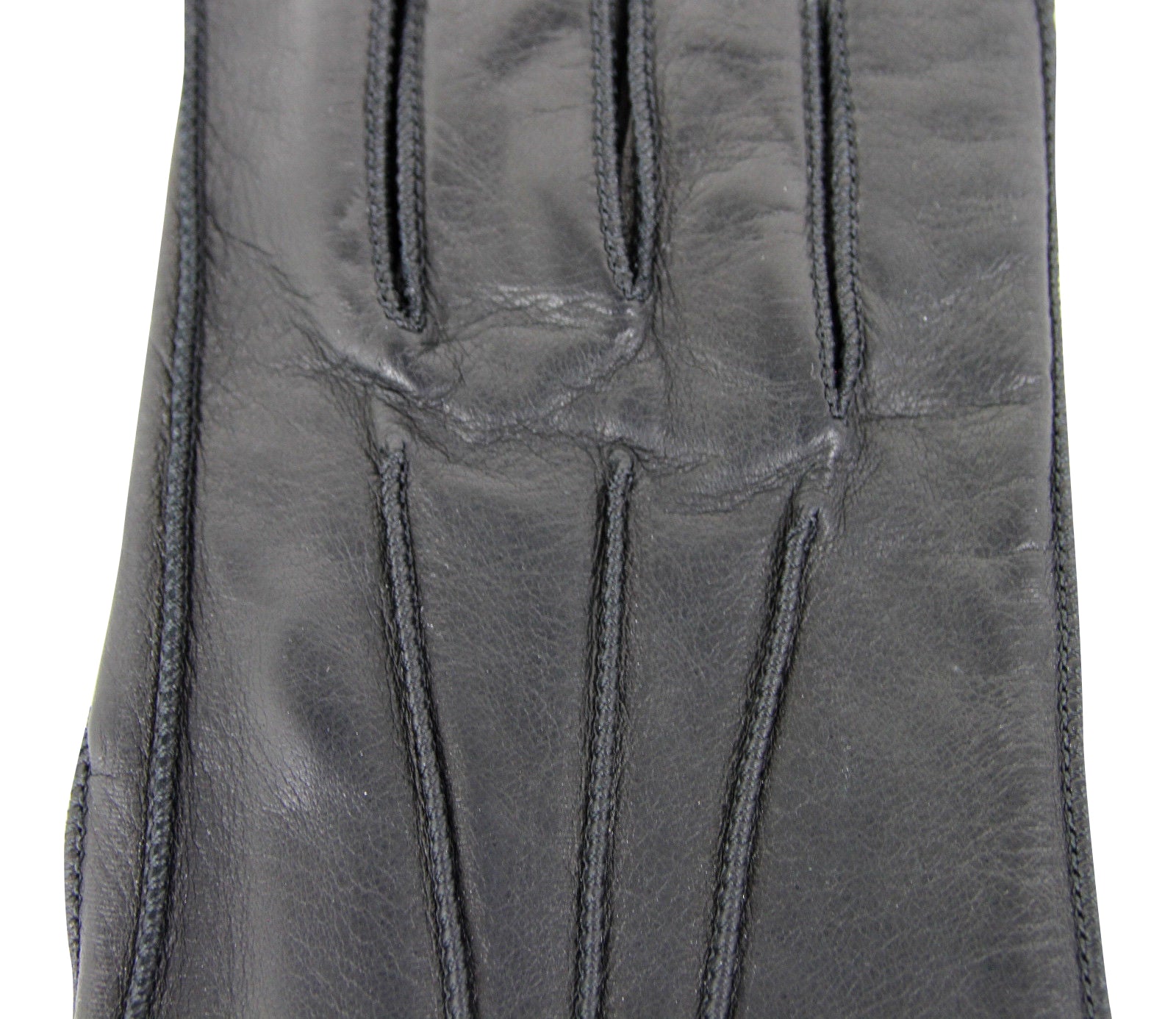 Bottega Venega Women's Black Leather Long Gloves