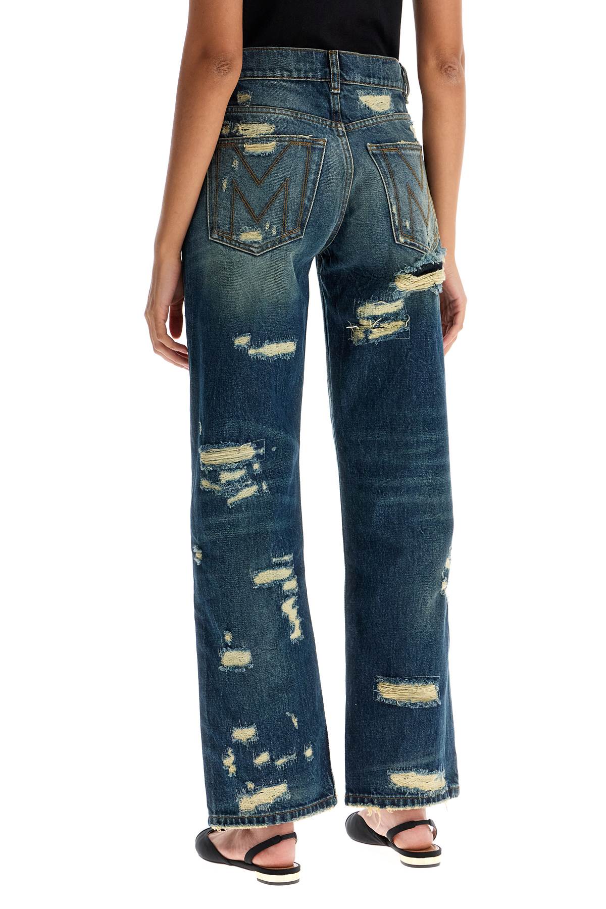 Marc Jacobs Women's Jeans 'The Rip And Repair Straight Jean