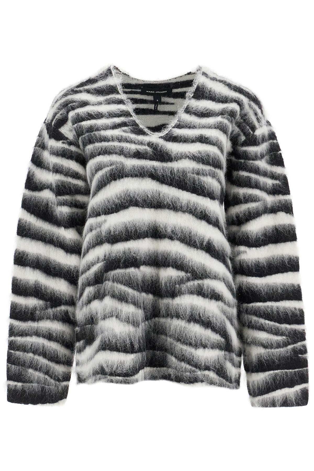 Marc Jacobs Women's Zebra Print Wool And Mohair