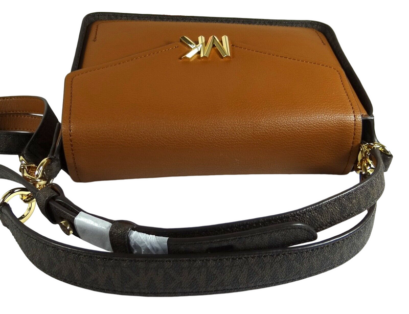 MICHAEL Michael Kors Sylvia Small Flap Messenger in Brown