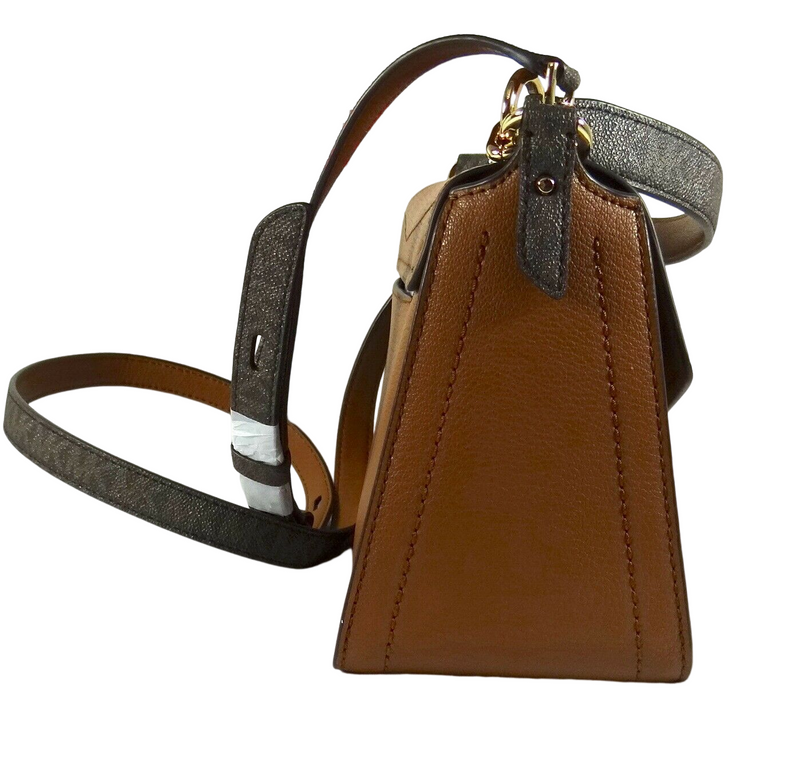 MICHAEL Michael Kors Sylvia Small Flap Messenger in Brown