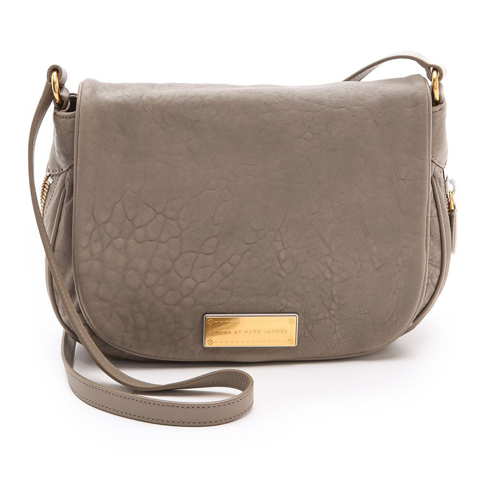 MARC BY MARC JACOBS BROWN LEATHER CROSS BODY BAG