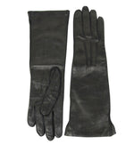 Bottega Veneta Women's Black Leather Long Gloves (7)