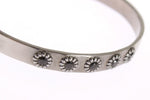 Nialaya Chic Nialaya Silver CZ Bangle for Women's Her