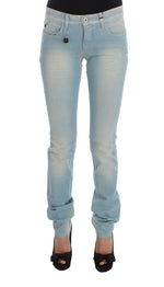 Costume National Chic Super Slim Blue Women's Jeans