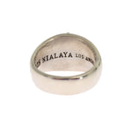 Nialaya Exquisite Silver StateMen'st Ring for Men's Men