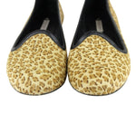 Bottega Veneta Women's Leather / Pony Hair Cheetah Print Flats (36.5 EU / 6.5 US)