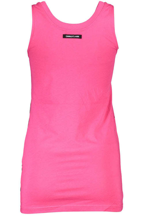 Cavalli Class Pink Cotton Women Women's Top